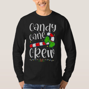 Zuckerstangen-Crew Weihnachtsbonbon X-mas T-Shirt