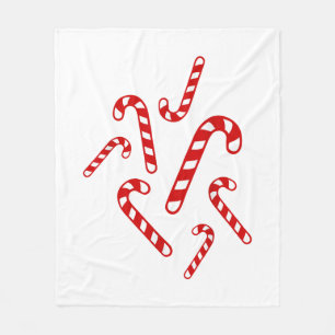 Zuckerstangen fleecedecke