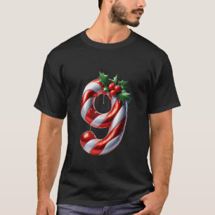 Zuckerstangen G mit Stechpalmen-Beeren Entzückung T-Shirt