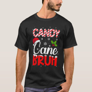 Zuckerstangen-Weihnachten-Familie-Matching-Liebe-K T-Shirt