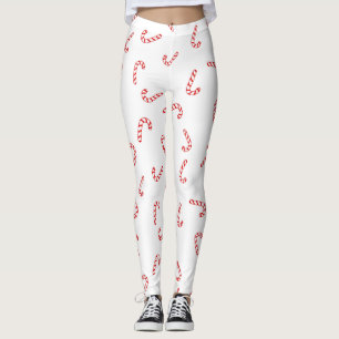 Zuckerstangen-Weihnachten Leggings
