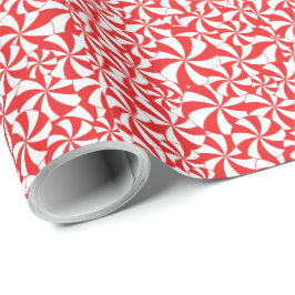 Zuckerstangen-Weihnachts-Geschenkpapier Xmas Wrap Geschenkpapier