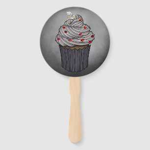 Zuckervorschlag Cupcake Fächer
