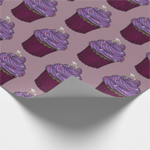Zuckervorschlag Cupcake Geschenkpapier