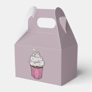 Zuckervorschlag Cupcake Geschenkschachtel