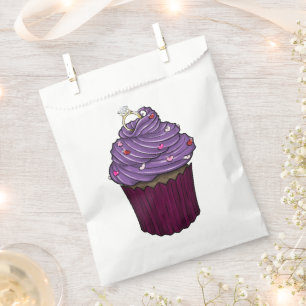 Zuckervorschlag Cupcake Geschenktütchen