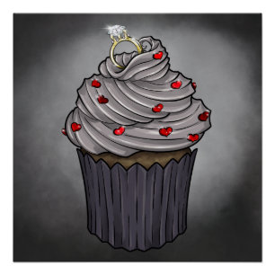 Zuckervorschlag Cupcake Poster