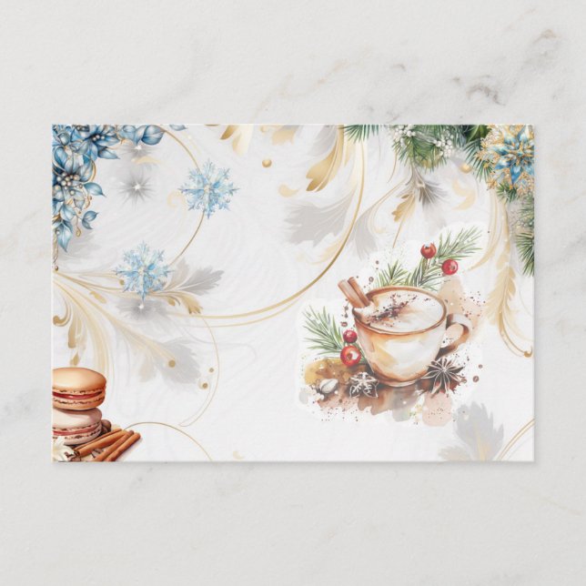 Zuckerwatte ist leer begleitkarte (Vorderseite)