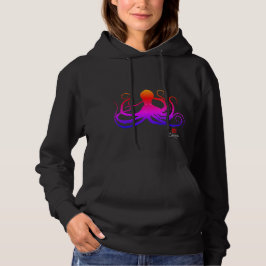 Zuckerwatte-Krake - Hoodie-Kleid Hoodie