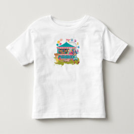Zuckerwatte-Landkreis-angemessene Tage Kleinkind T-shirt