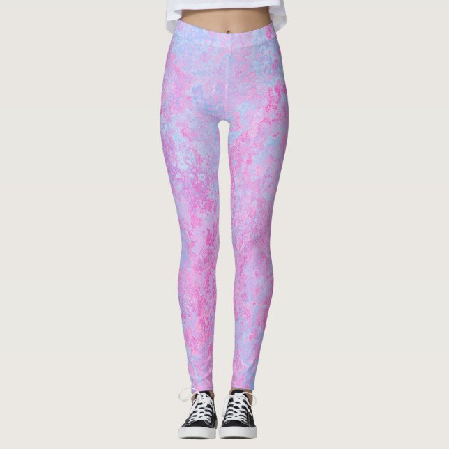 Zuckerwatte Leggings (Vorderseite)