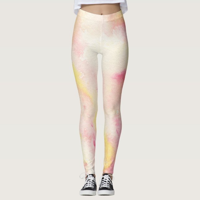 Zuckerwatte-Leggings Leggings (Vorderseite)