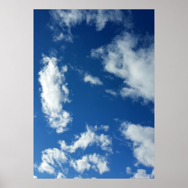 Zuckerwolken Poster (Vorne)