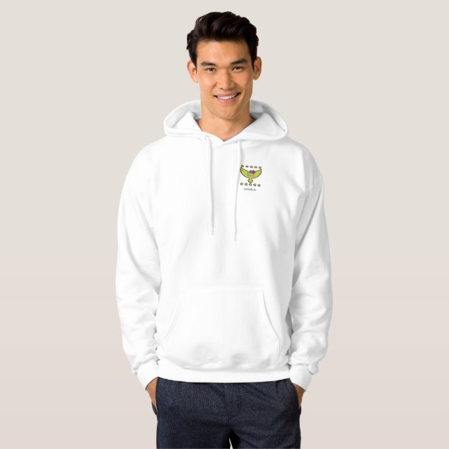 Zuckungs-Teilnehmer und LogoHoodie Hoodie (Vorne ganz)
