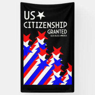 Zuerkennung der US-Staatsbürgerschaft Banner