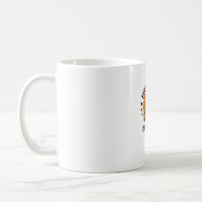 Zuerst bin ich ein erfreuliches Baby Hippo Moo Den Kaffeetasse (Links)