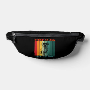 ZUERST BIN ICH EINE FREUDE BAUCHTASCHE