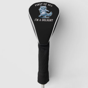 Zuerst einmal bin ich ein entzückender lustiger Wa Golf Headcover