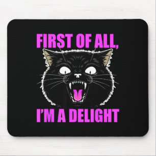 Zuerst einmal bin ich ein entzückendes brüllendes  mousepad