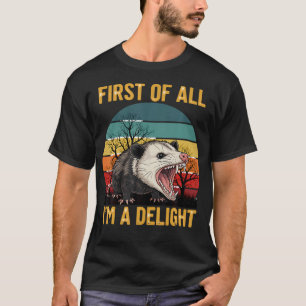 Zuerst einmal bin ich wütend erfreut T-Shirt