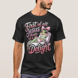 Zuerst einmal denkt Jesus, ich bin ein T-Shirt