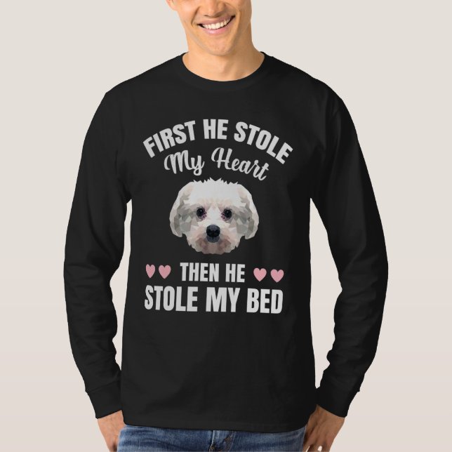 Zuerst hat er mir das Herz gestohlen, dann hat er  T-Shirt (Vorderseite)