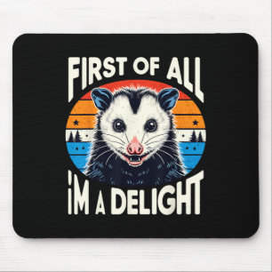 Zuerst I39m ein erstaunlicher sarkastischer Angry  Mousepad