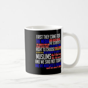 Zuerst kamen sie zu Shirt Science Zivil Rights Res Kaffeetasse
