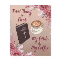 Zuerst meine Bibel und mein Kaffeeblatt