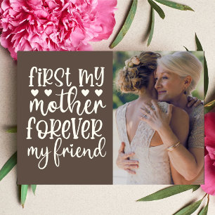 Zuerst meine Mutter für immer meine Freundin Benut Karte