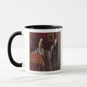 Zufällig gehört (Öl auf Platte) Tasse