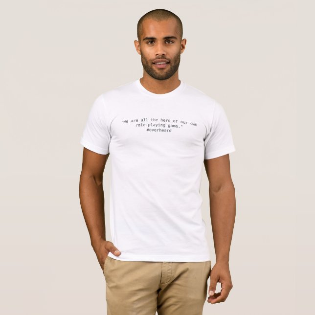Zufällig gehörter Held T-Shirt (Vorne ganz)