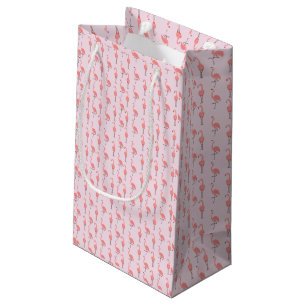 Zufälliges Rosa Flamingo Vogel Muster Kleine Geschenktüte