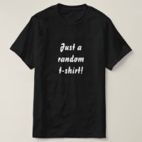 Zufälliges T-Shirt
