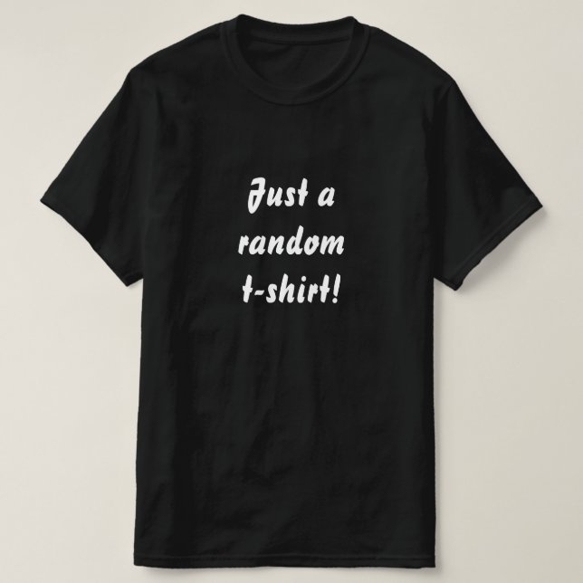 Zufälliges T-Shirt (Design vorne)