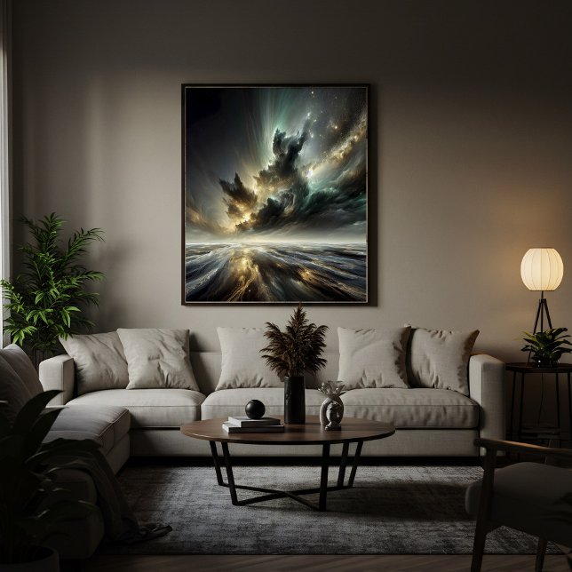 Zuflucht zwischen Sternen und Stürmen Poster (Von Creator hochgeladen)