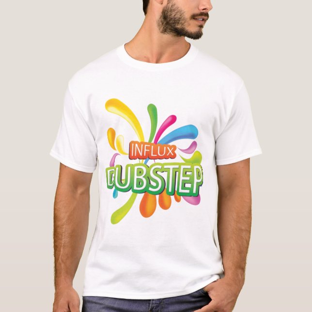 Zufluss Dubstep Shirt (Vorderseite)