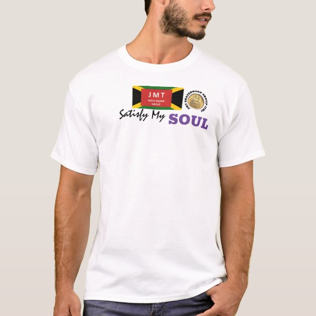 ZUFRIEDEN MEIN SOUL JMT Men's Basic T - Shirt (Vorderseite)