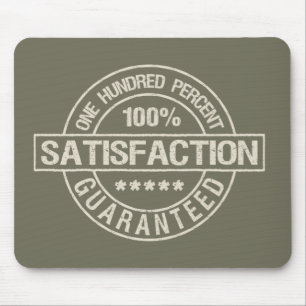 ZUFRIEDENHEIT GARANTIERTES benutzerdefiniertes Mou Mousepad