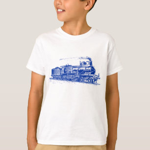 Zug 03 - Marineblau T-Shirt