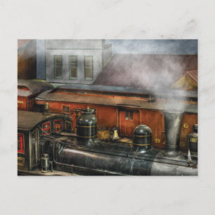 Zug - Bahnhof II Postkarte