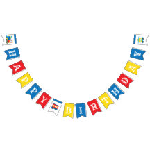 Zug Birthday Bunting-Banner