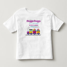 Zug Chugga Choo Cartoon jedes Lebensalter Kleinkind T-shirt