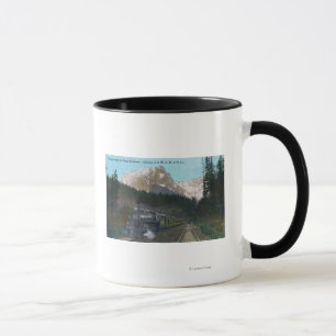 Zug, der durch den Nordwesten reist Tasse