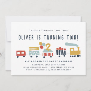 Zug Einladung ・ Chugga Chugga Zwei Zwei ・ Zwei Jah
