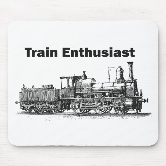 Zug-Enthusiast Mousepad (Vorne)