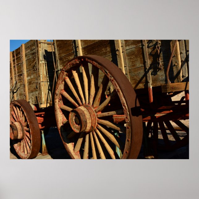 Zug für antike Maultiere Poster (Vorne)