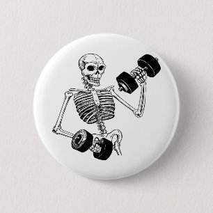 ZUG-GEISTESKRANKES BODYBUILDINGS-LOGO BUTTON