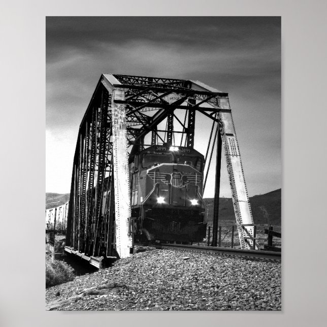 Zug_Nein_Frame Poster (Vorne)