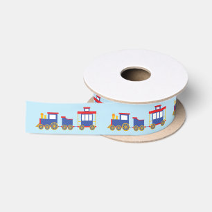 Zug niedliches Choo-Choo 1. Satinband